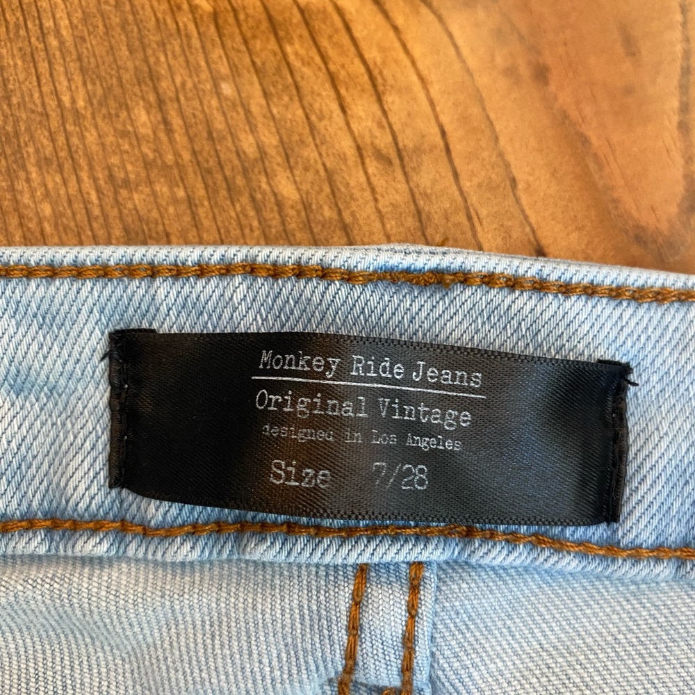 Girls Monkey Ride Jeans - Picture 2 of 2